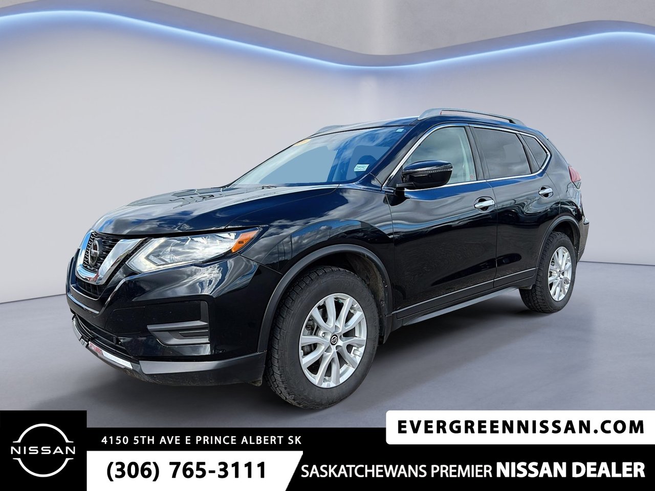 Black 2020 Nissan Rogue SUV / Crossover All-Wheel Drive 