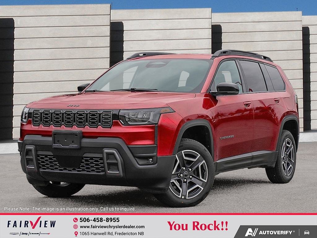 RED HOT PEARL 2026 Jeep Cherokee SUV / Crossover Four-Wheel Drive Automatic