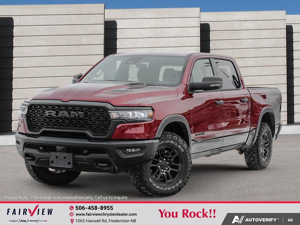 MOLTEN RED PEARL 2026 RAM 1500 Pickup Truck Four-Wheel Drive Automatic