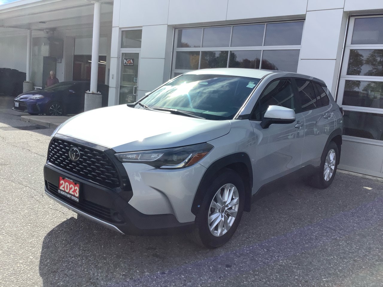 SONIC SILVER 2023 Toyota Corolla Cross SUV / Crossover All-Wheel Drive Automatic