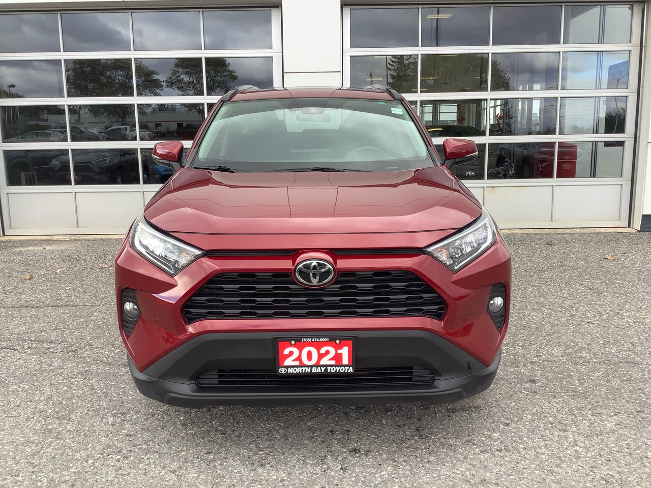 Red 2021 Toyota RAV4 SUV / Crossover All-Wheel Drive Automatic