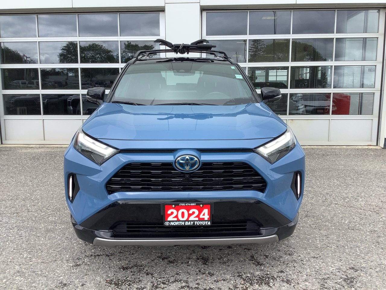 Blue 2024 Toyota RAV4 Hybrid XSE AWD SUV / Crossover All-Wheel Drive