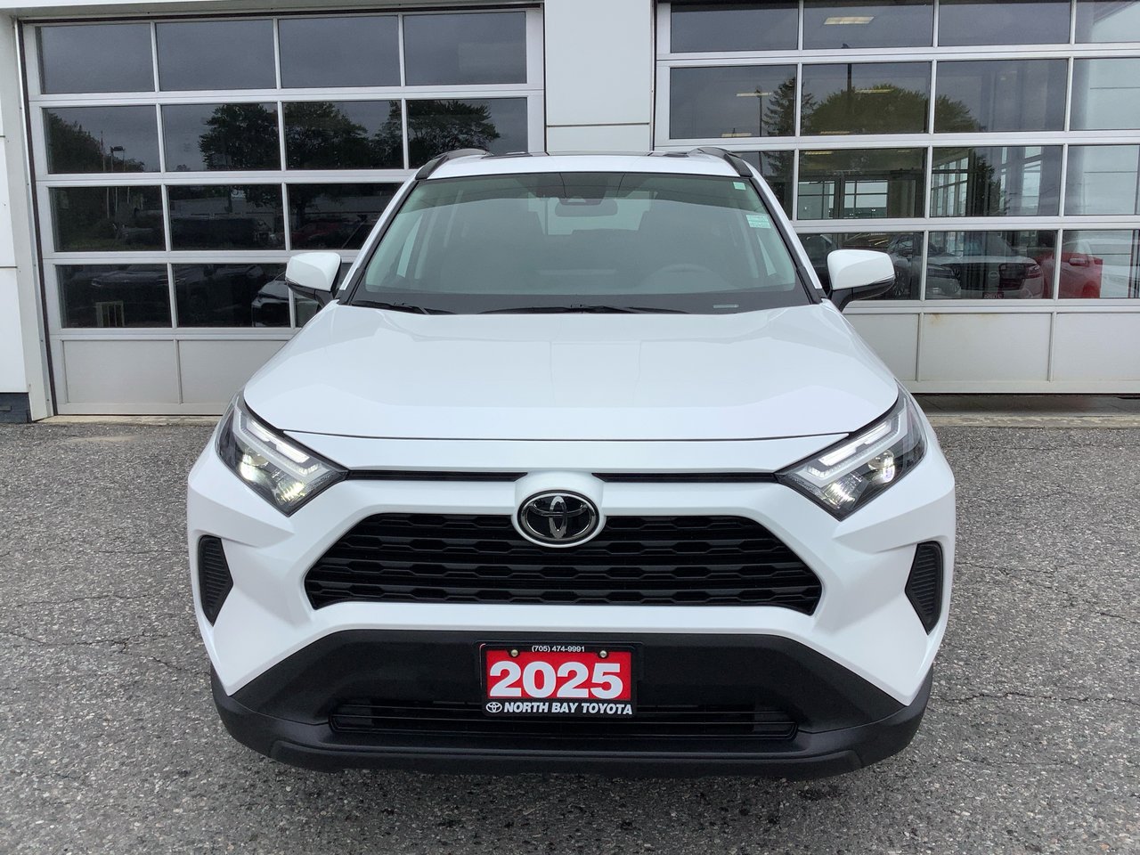 White 2025 Toyota RAV4 SUV / Crossover All-Wheel Drive Automatic