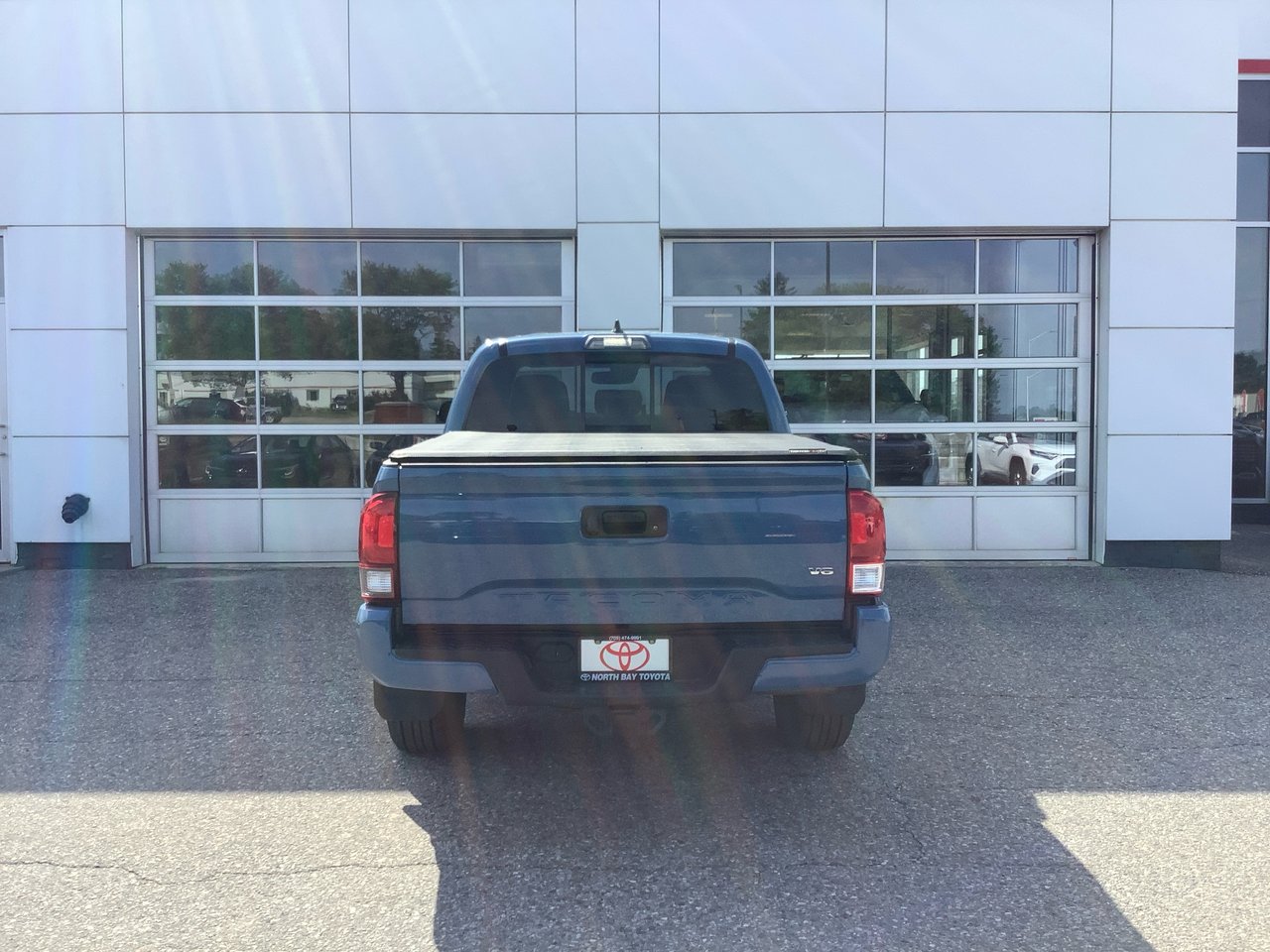Blue 2019 Toyota Tacoma Pickup Truck Four-Wheel Drive Automatic
