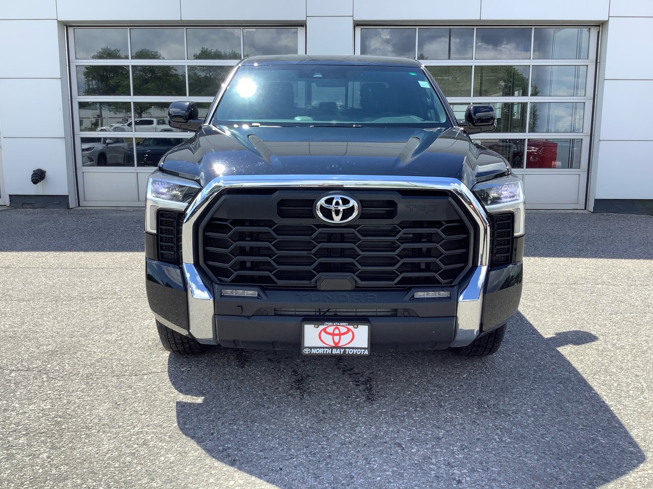 Black 2025 Toyota Tundra Pickup Truck Four-Wheel Drive Automatic