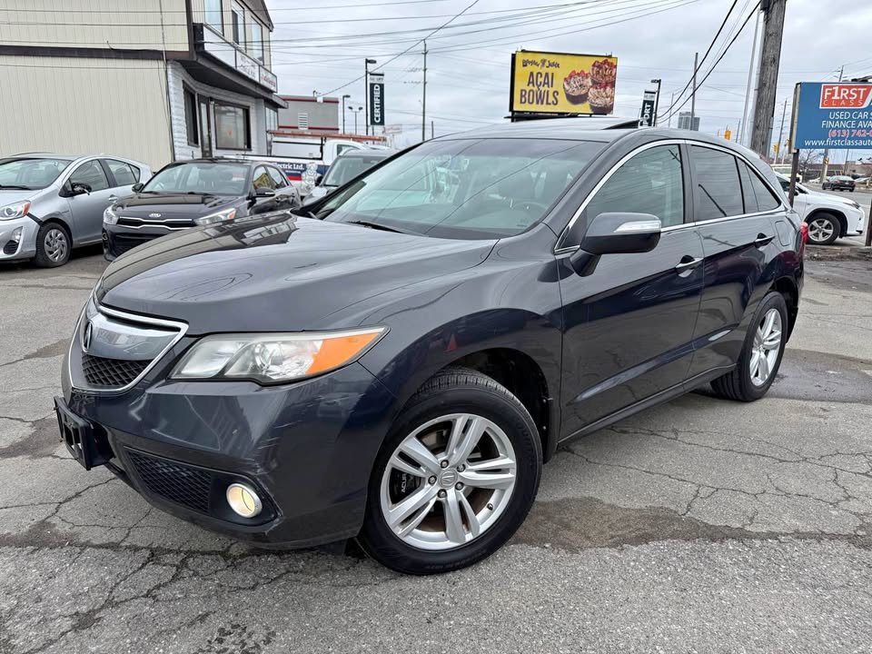 Gray 2014 Acura RDX AWD with Technology Package SUV / Crossover All-Wheel Drive Automatic