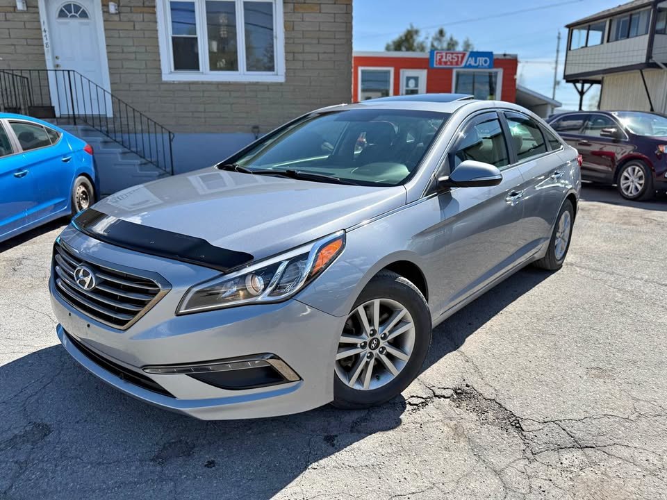 Gray 2016 Hyundai Sonata Sedan Automatic