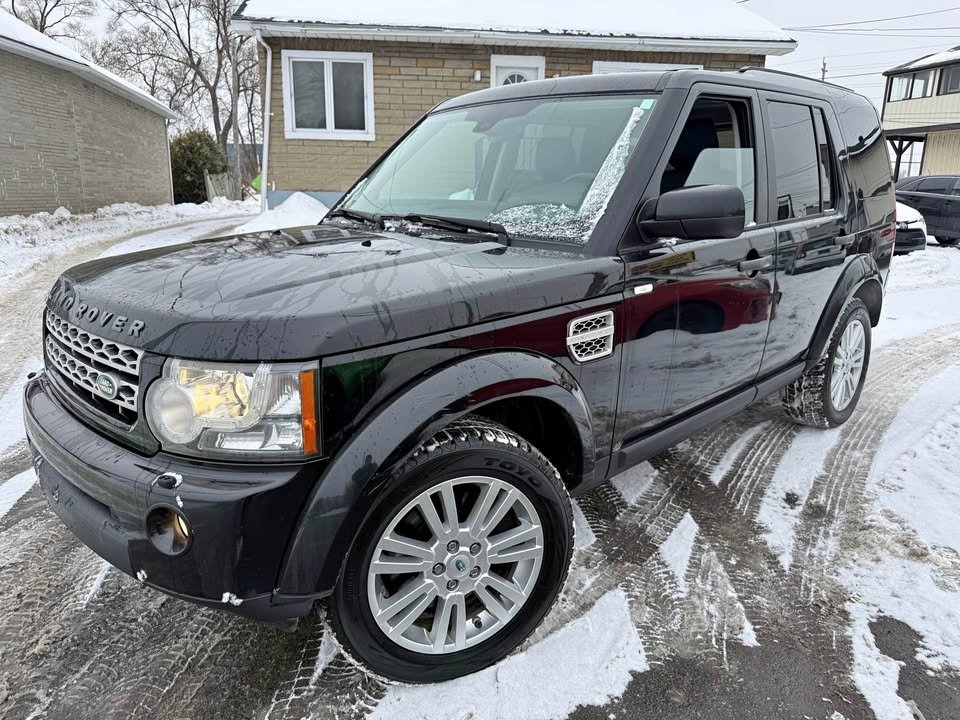 Black 2011 Land Rover LR4 Base SUV / Crossover Four-Wheel Drive Automatic