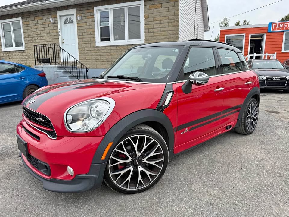Red 2015 MINI Countryman John Cooper Works ALL4 AWD SUV / Crossover All-Wheel Drive