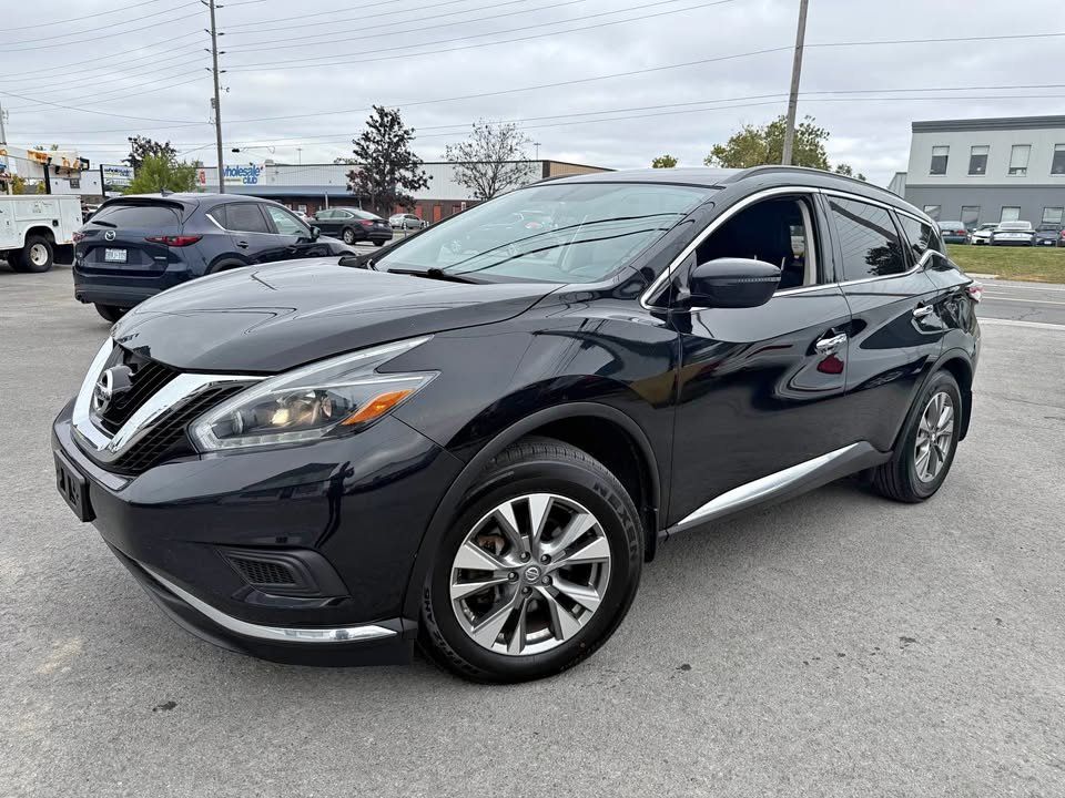Black 2018 Nissan Murano SUV / Crossover  