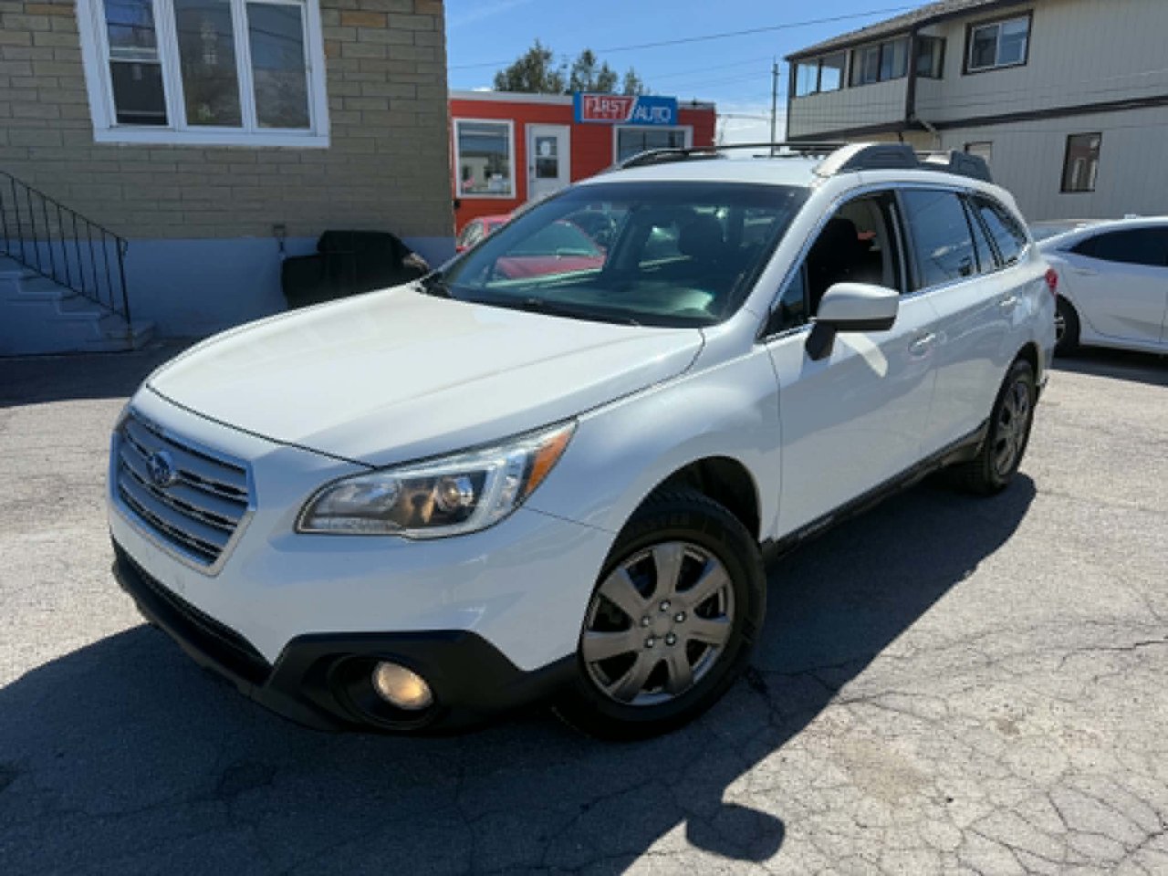 White 2017 Subaru Outback 2.5i AWD Wagon All-Wheel Drive Automatic