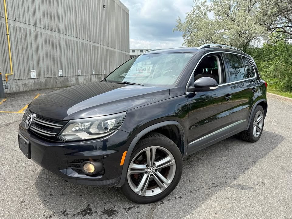 Black 2017 Volkswagen Tiguan Highline 4Motion SUV / Crossover Automatic
