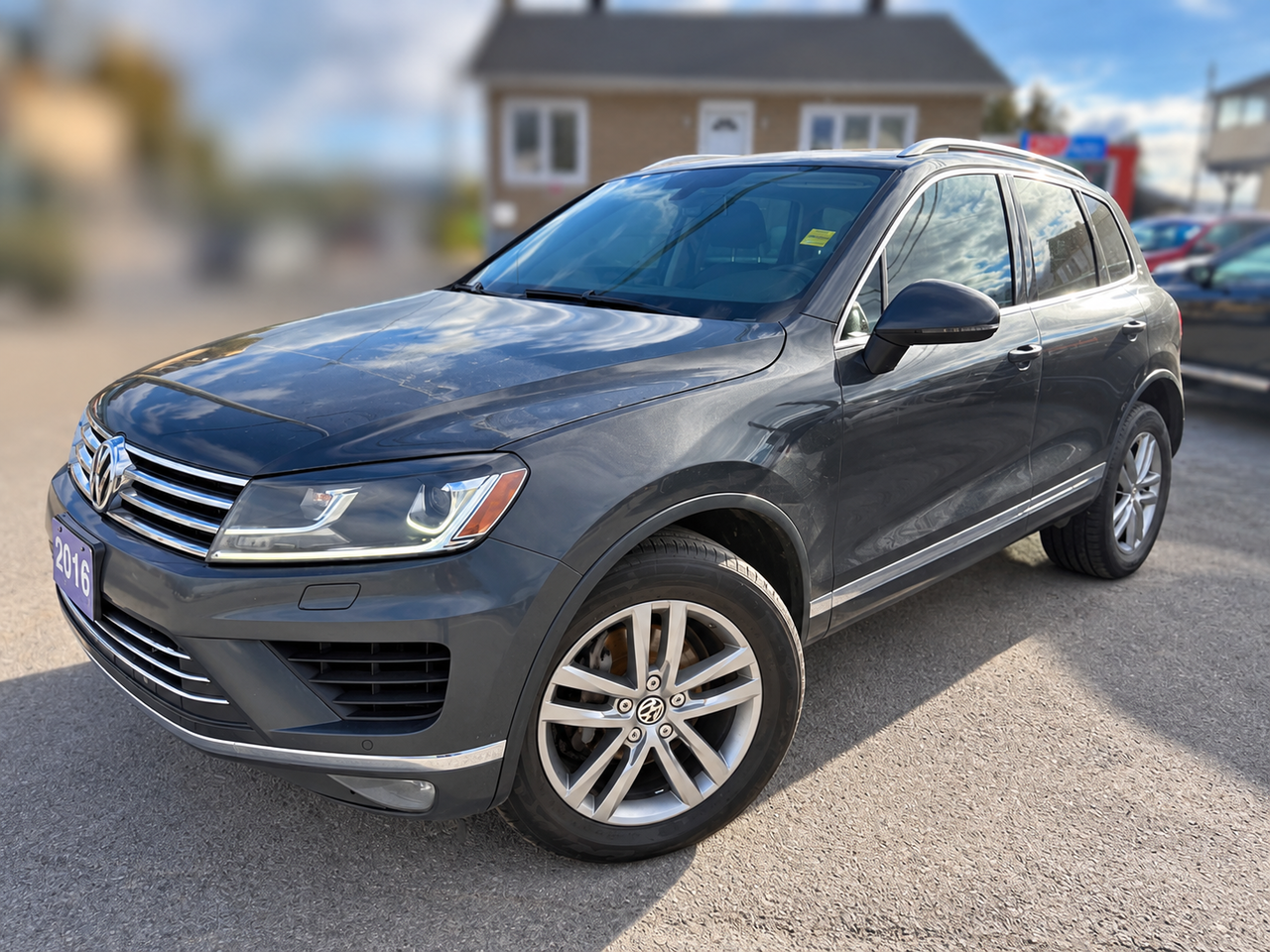 Gray 2016 Volkswagen Touareg SUV / Crossover Automatic