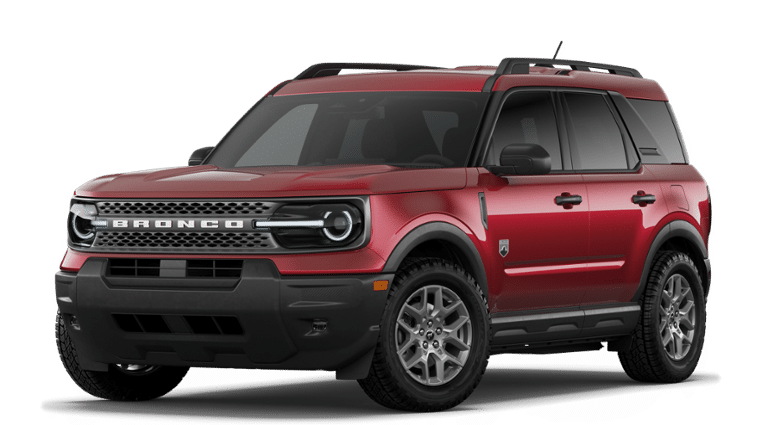 Ruby Red Metallic Tinted Clearcoat 2026 Ford Bronco Sport SUV / Crossover All-Wheel Drive Automatic