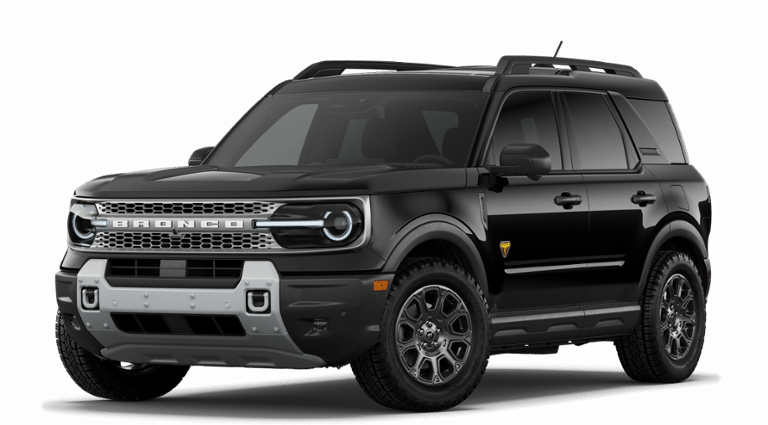 Shadow Black 2026 Ford Bronco Sport SUV / Crossover All-Wheel Drive Automatic