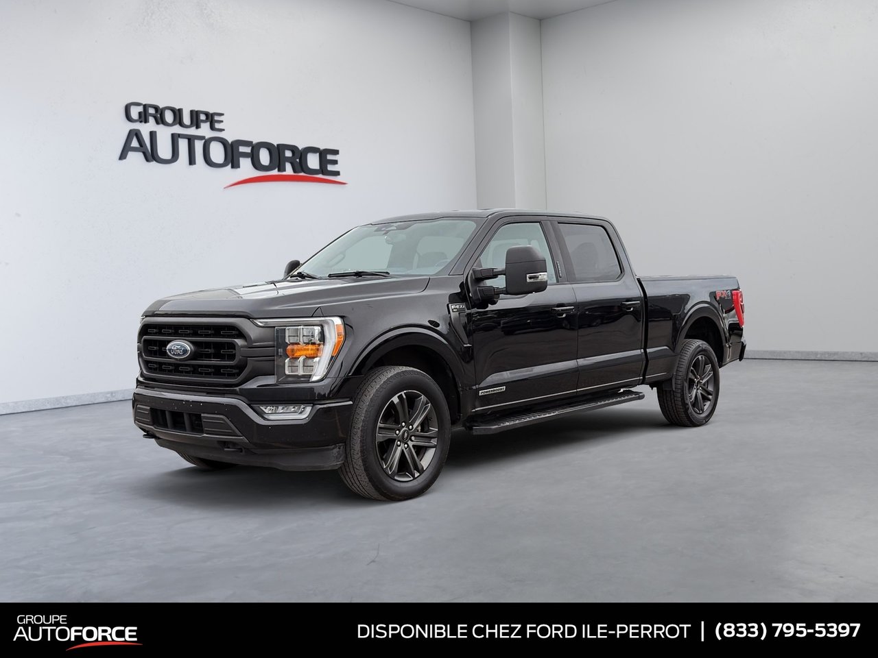 Agate Black Metallic 2023 Ford F-150 Pickup Truck Automatic