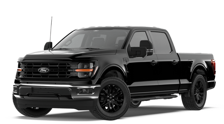 Agate Black Metallic 2026 Ford F-150 Pickup Truck Four-Wheel Drive Automatic