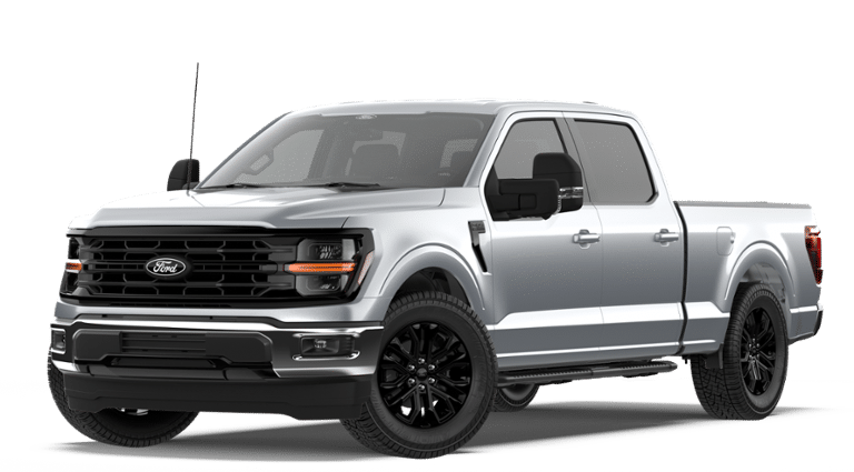 Iconic Silver Metallic 2026 Ford F-150 Pickup Truck Four-Wheel Drive Automatic