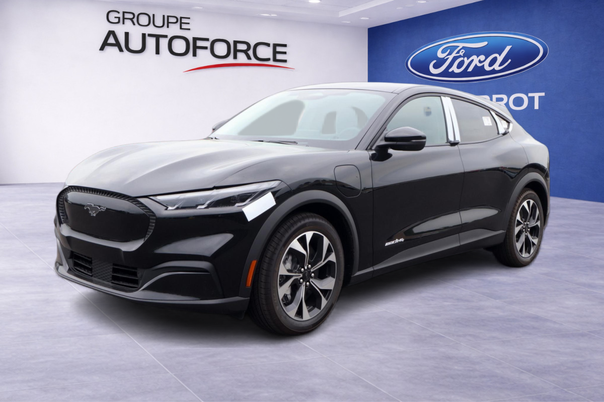Shadow Black 2026 Ford Mustang Mach-E SUV / Crossover All-Wheel Drive Automatic