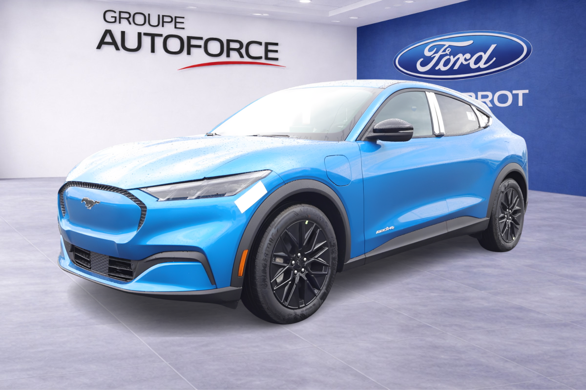 Velocity Blue Metallic 2026 Ford Mustang Mach-E SUV / Crossover All-Wheel Drive Automatic
