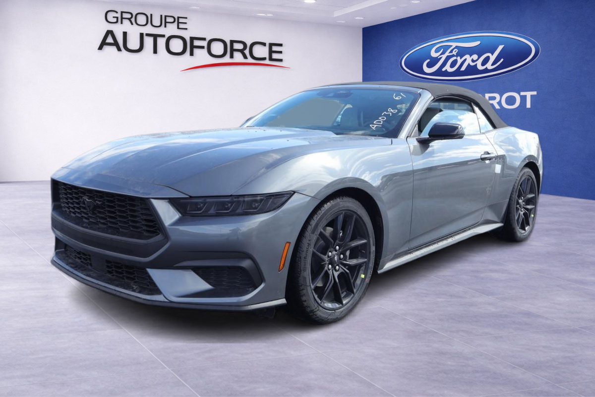 2026 Ford Mustang EcoBoost Premium Convertible RWD