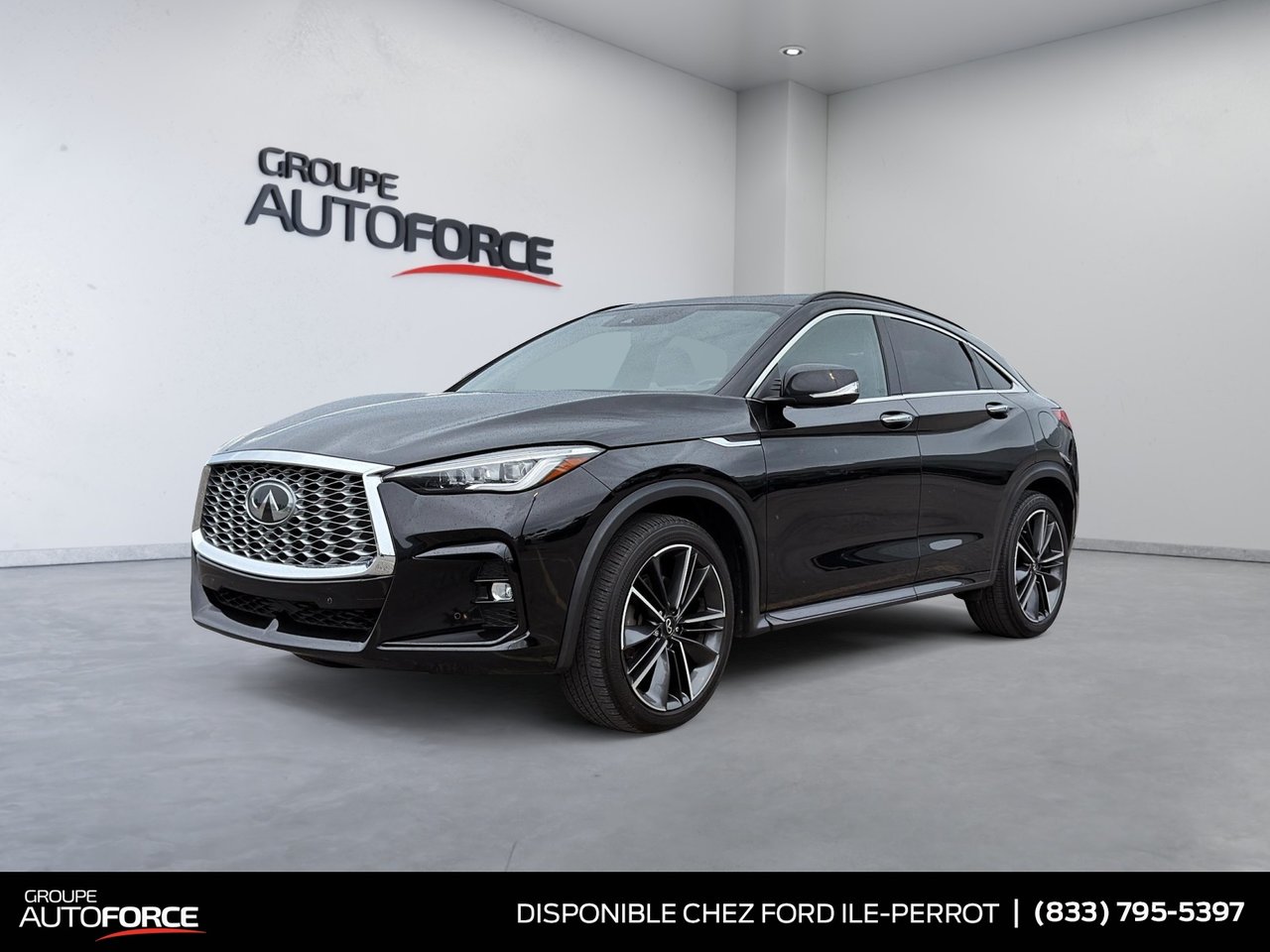Black Obsidian 2023 INFINITI QX55 SUV / Crossover All-Wheel Drive 