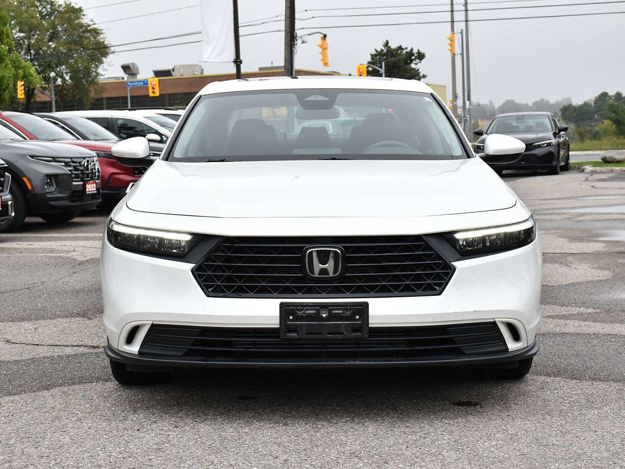 Platinum White Pearl 2023 Honda Accord Sedan Front-Wheel Drive Continuously Variable Transmission