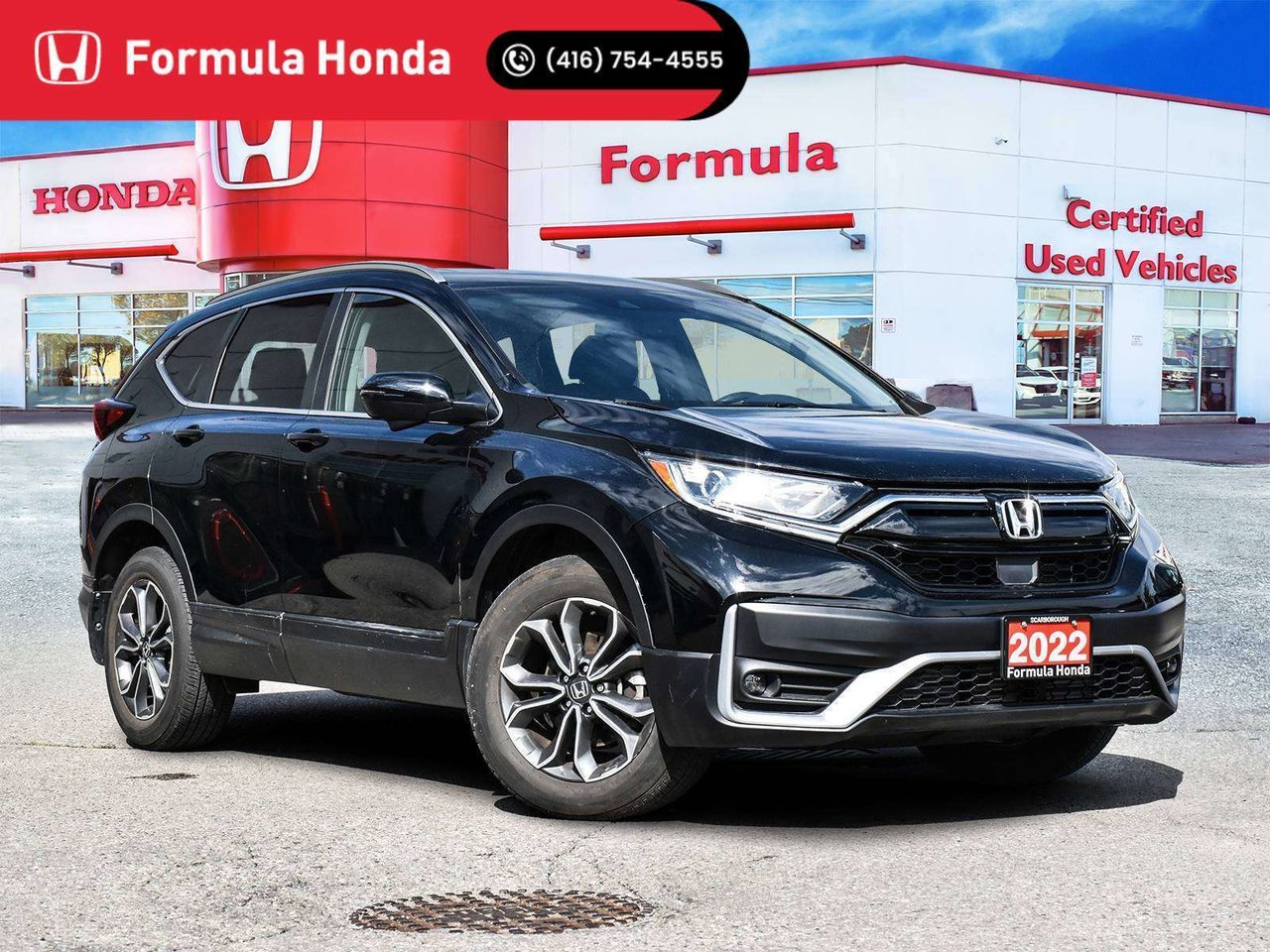 Crystal Black Pearl 2022 Honda CR-V SUV / Crossover All-Wheel Drive Continuously Variable Transmission