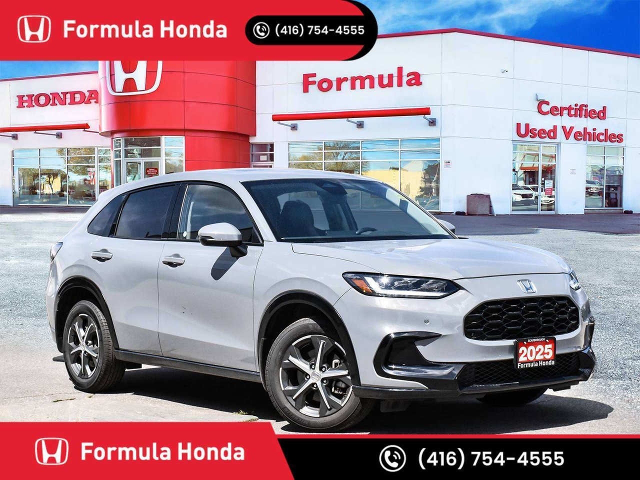 Gray 2025 Honda HR-V SUV / Crossover All-Wheel Drive Continuously Variable Transmission