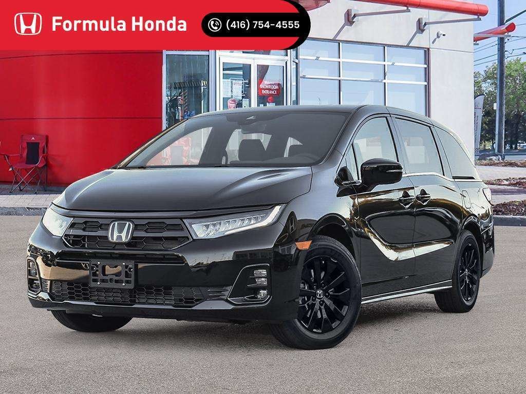 Crystal Black Pearl 2026 Honda Odyssey Minivan Automatic