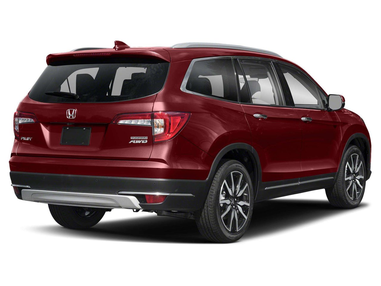 Red (Deep Scarlet Pearl) 2019 Honda Pilot SUV / Crossover All-Wheel Drive Automatic