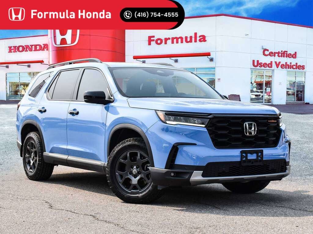 Blue 2025 Honda Pilot SUV / Crossover All-Wheel Drive Automatic