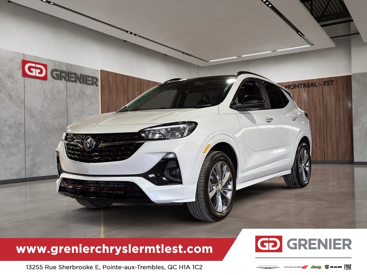 White 2023 Buick Encore GX SUV / Crossover All-Wheel Drive Automatic