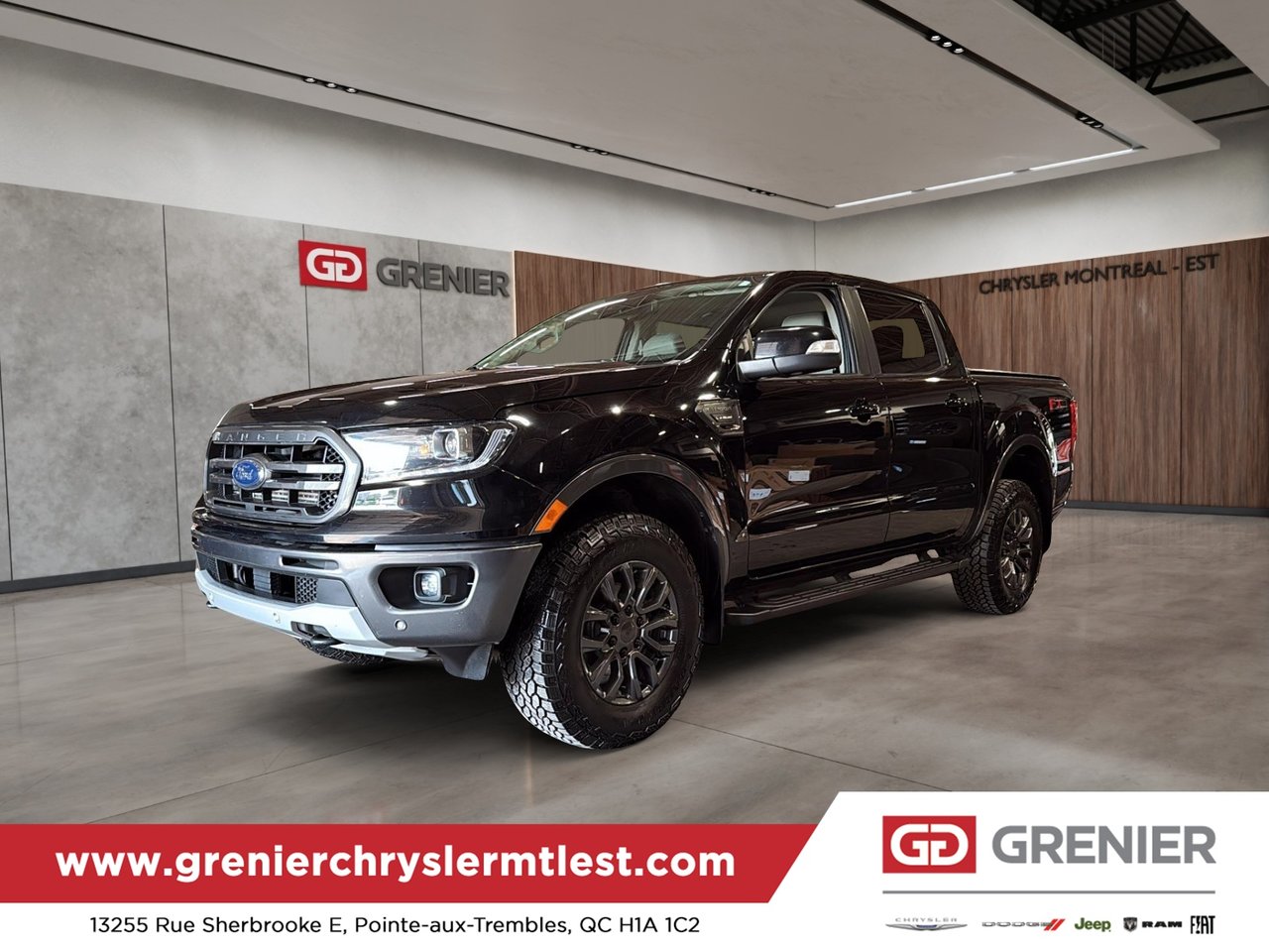  2019 Ford Ranger Lariat SuperCrew 4WD   