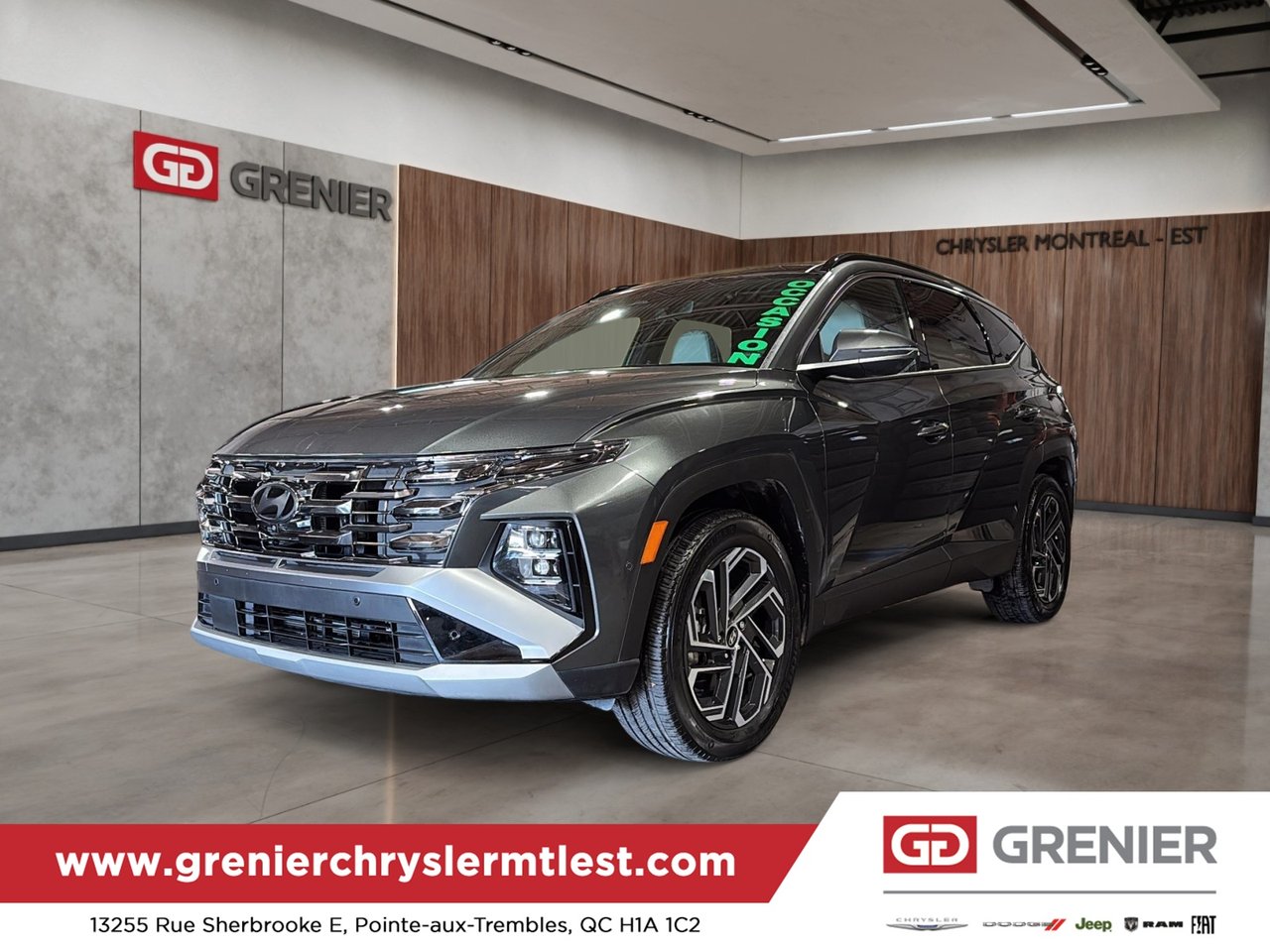 Gray 2025 Hyundai Tucson Hybrid SUV / Crossover Automatic