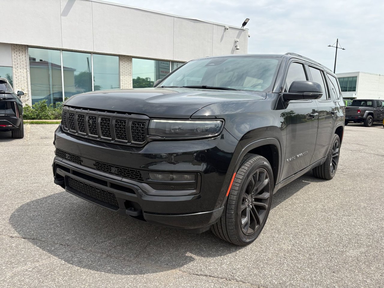 Black 2023 Jeep Grand Wagoneer Series II 4WD SUV / Crossover Four-Wheel Drive Automatic