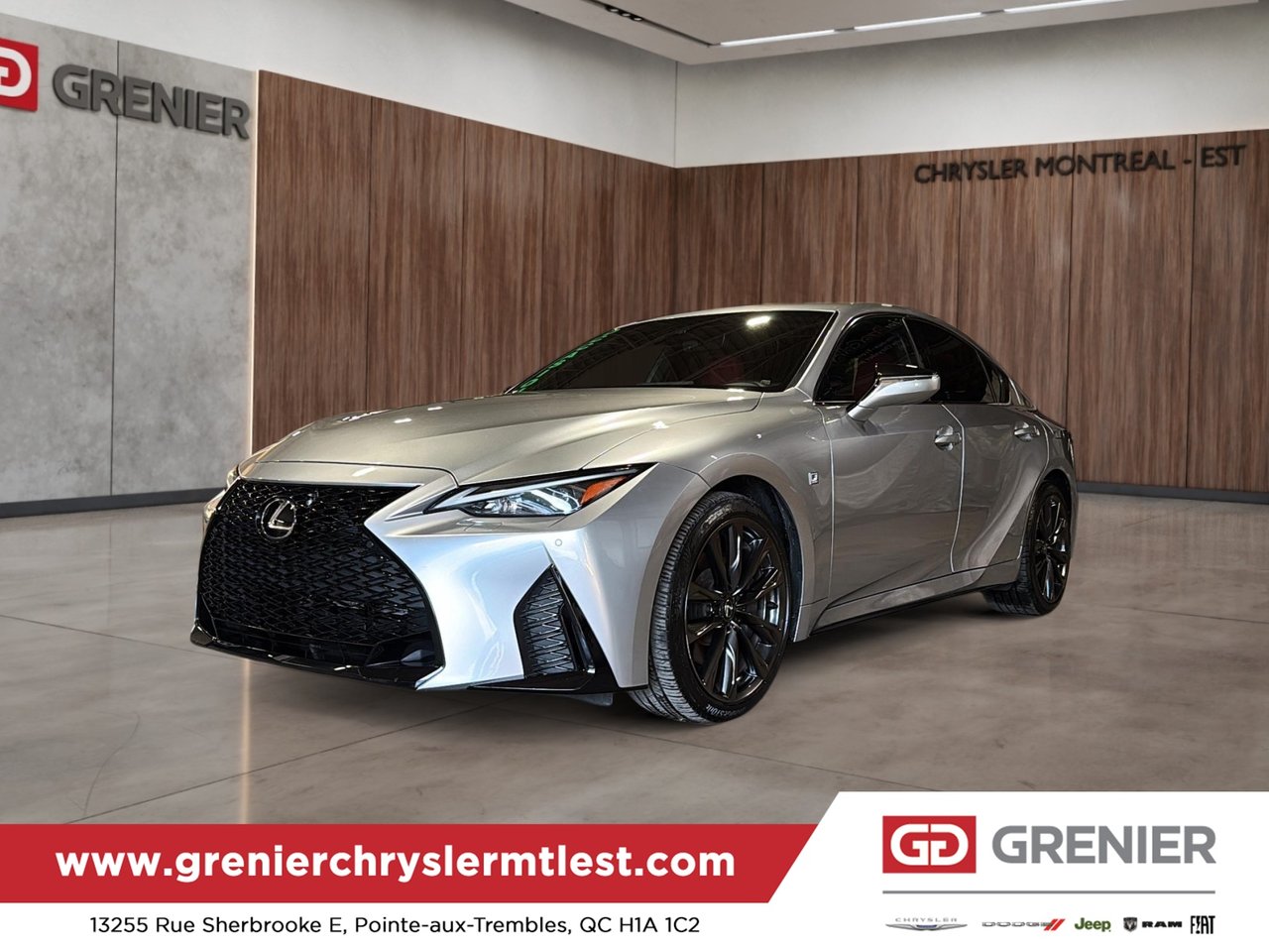 Gray 2023 Lexus IS Sedan Automatic
