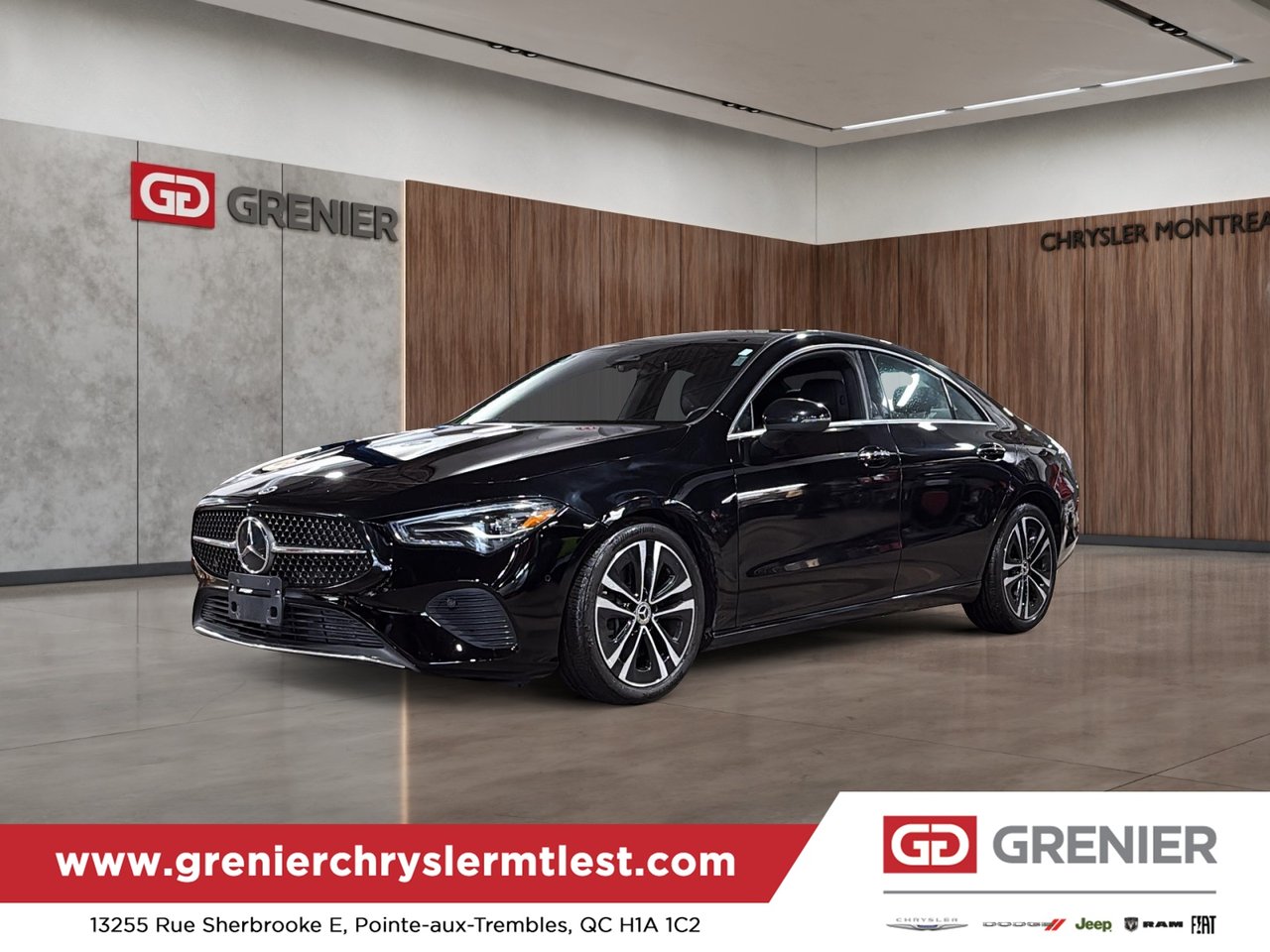 Black 2025 Mercedes-Benz CLA Coupe All-Wheel Drive Automatic