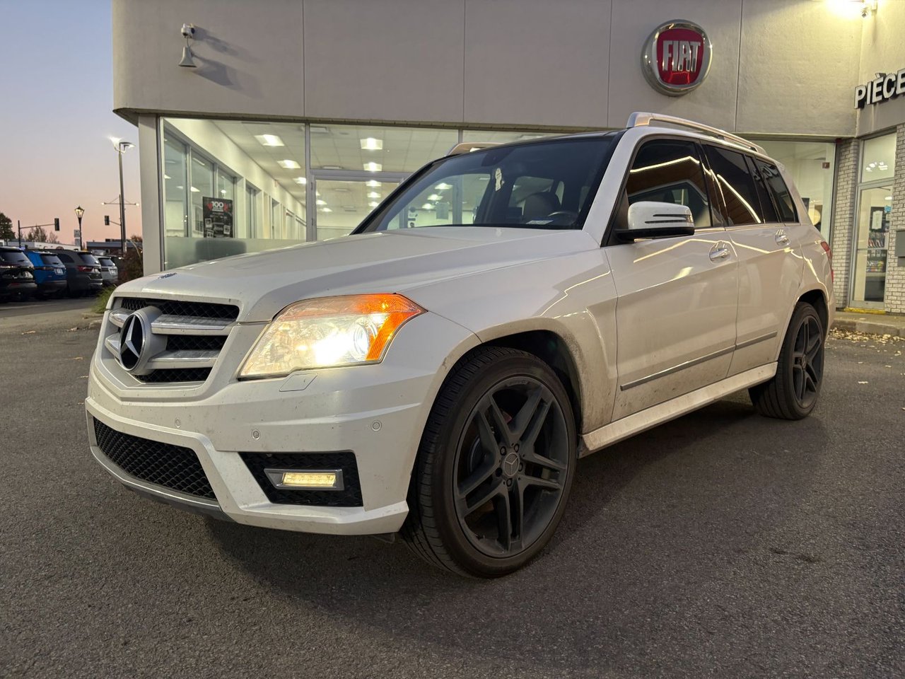 White 2012 Mercedes-Benz GLK SUV / Crossover All-Wheel Drive Automatic