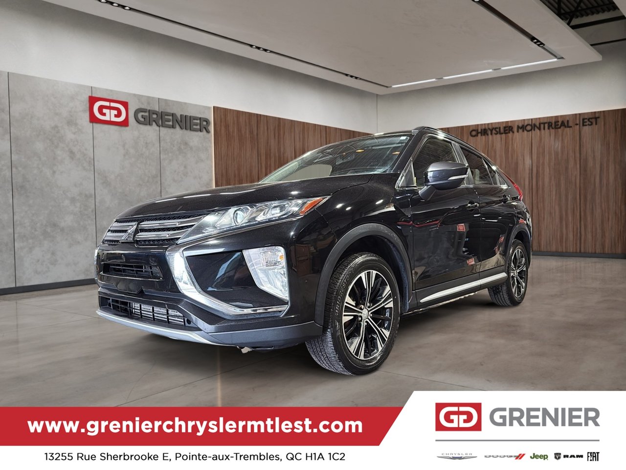 Black 2019 Mitsubishi Eclipse Cross SUV / Crossover All-Wheel Drive Automatic