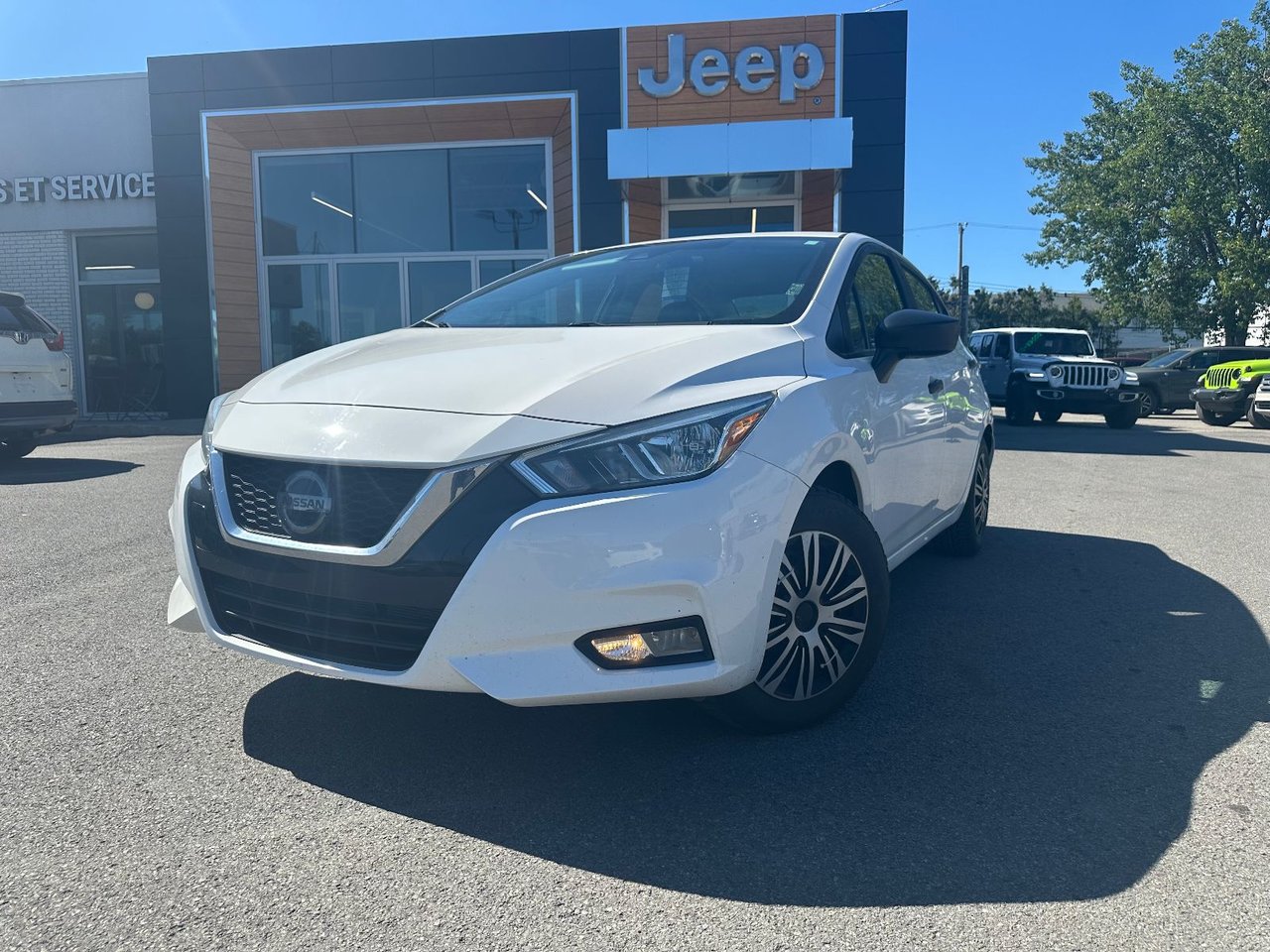 White 2021 Nissan Versa Sedan Front-Wheel Drive Manual
