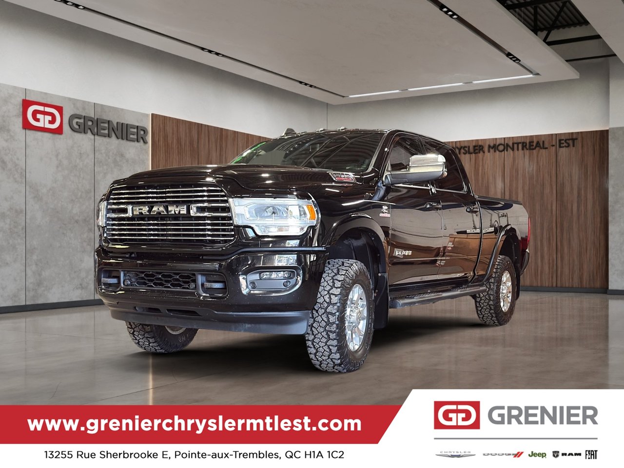 Black 2022 RAM 2500 Pickup Truck Four-Wheel Drive Automatic