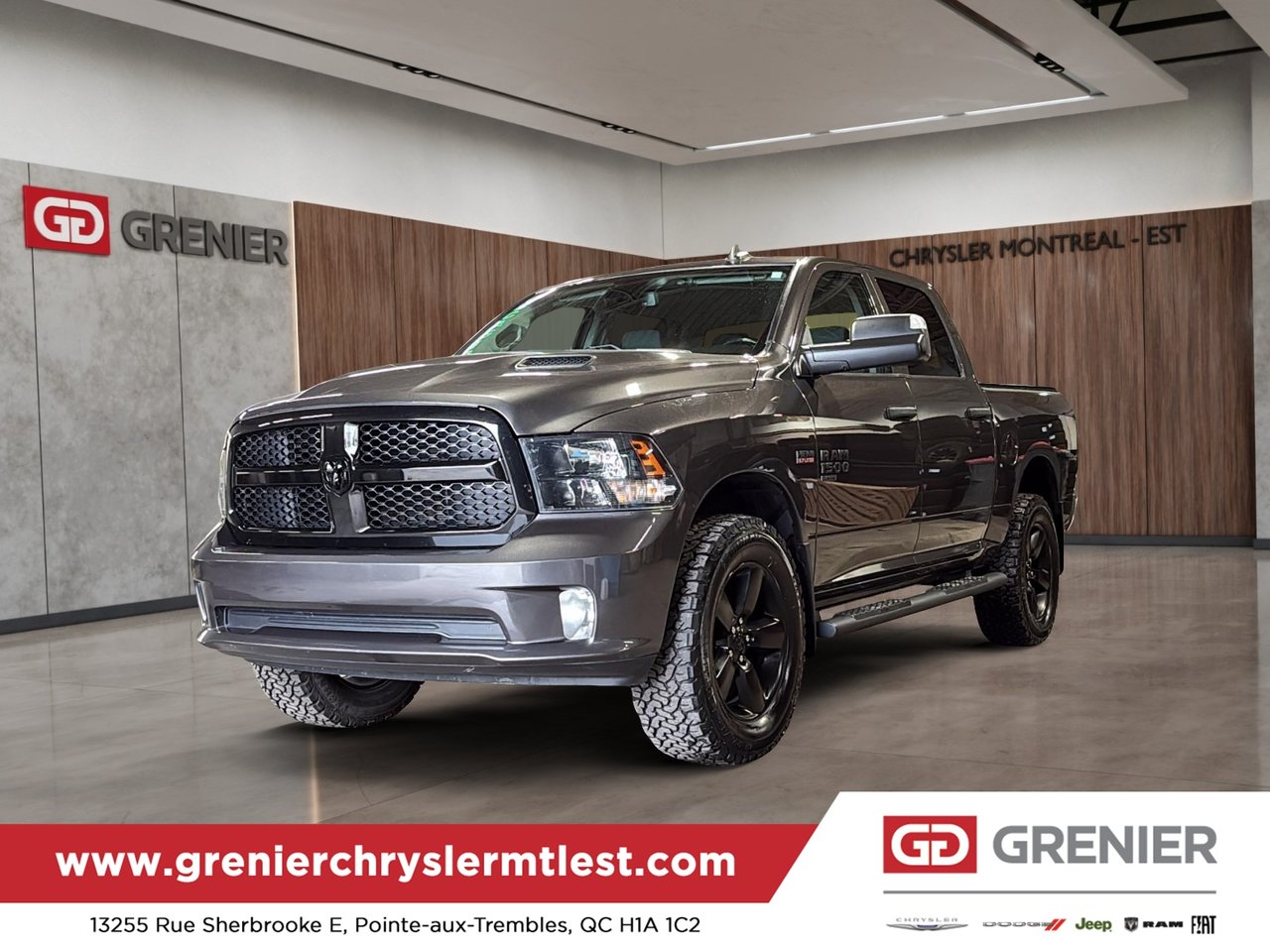 Gray 2021 RAM 1500 Pickup Truck Automatic