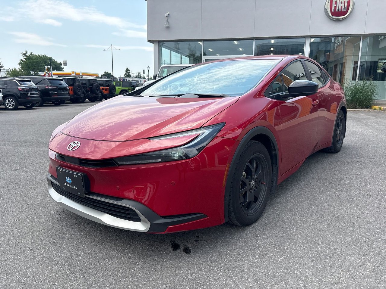 Supersonic Red 2024 Toyota Prius Prime Hatchback Front-Wheel Drive Automatic