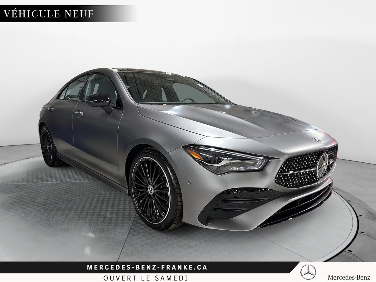 Gray (MANUFAKTUR Mountain Grey Magno Metallic) 2025 Mercedes-Benz CLA Coupe All-Wheel Drive Automatic
