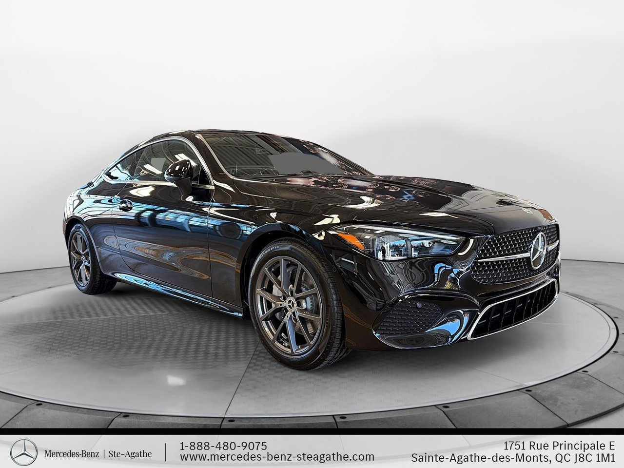 Obsidian Black Metallic 2026 Mercedes-Benz CLE Coupe All-Wheel Drive Automatic