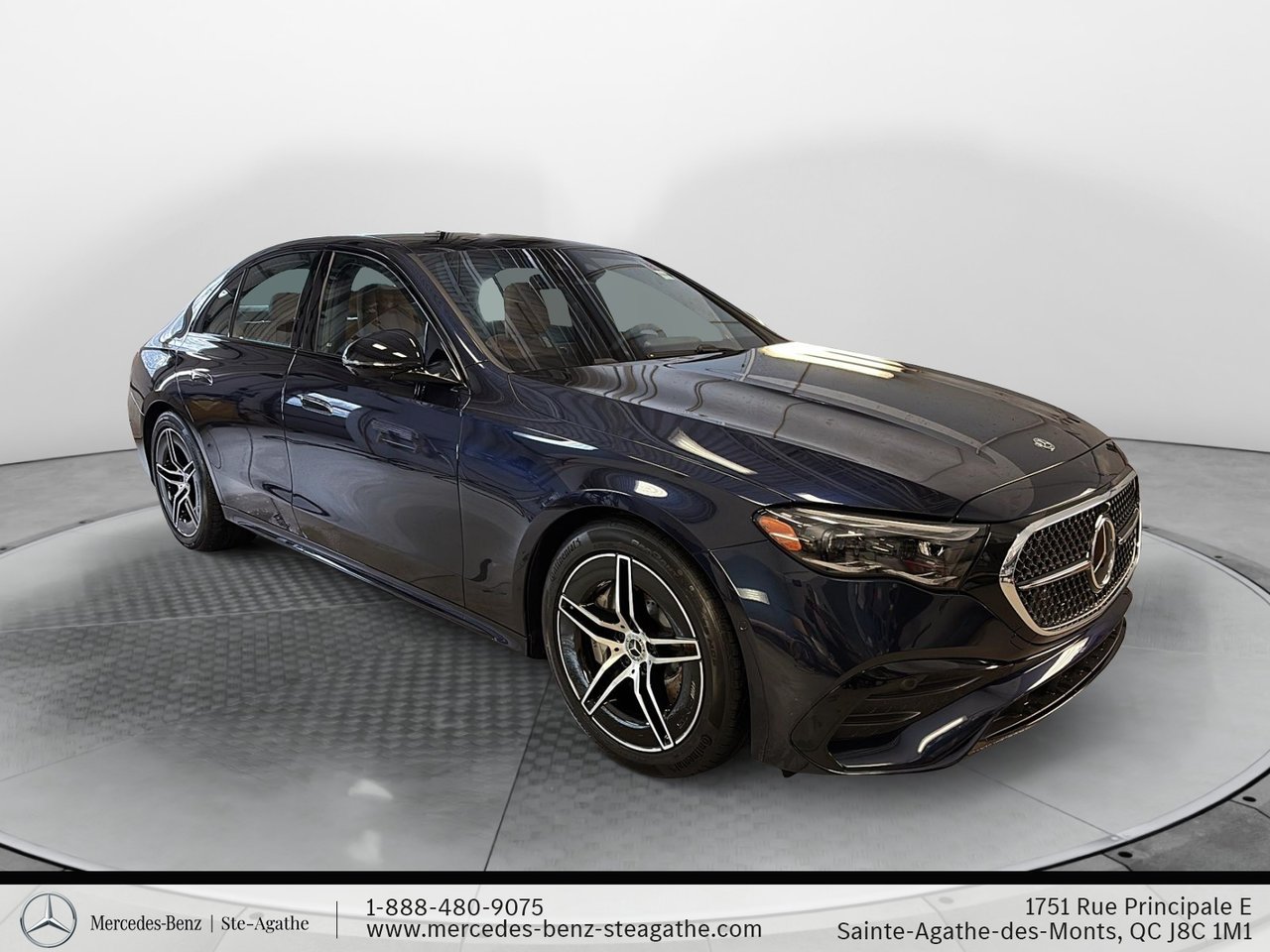 Nautical Blue Metallic 2026 Mercedes-Benz E-Class Sedan All-Wheel Drive Automatic