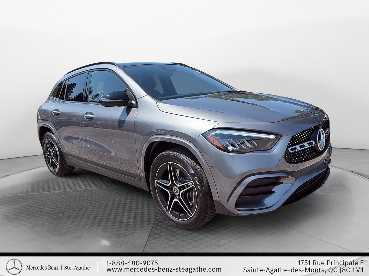 Gray (Mountain Grey Metallic) 2026 Mercedes-Benz GLA SUV / Crossover All-Wheel Drive Automatic