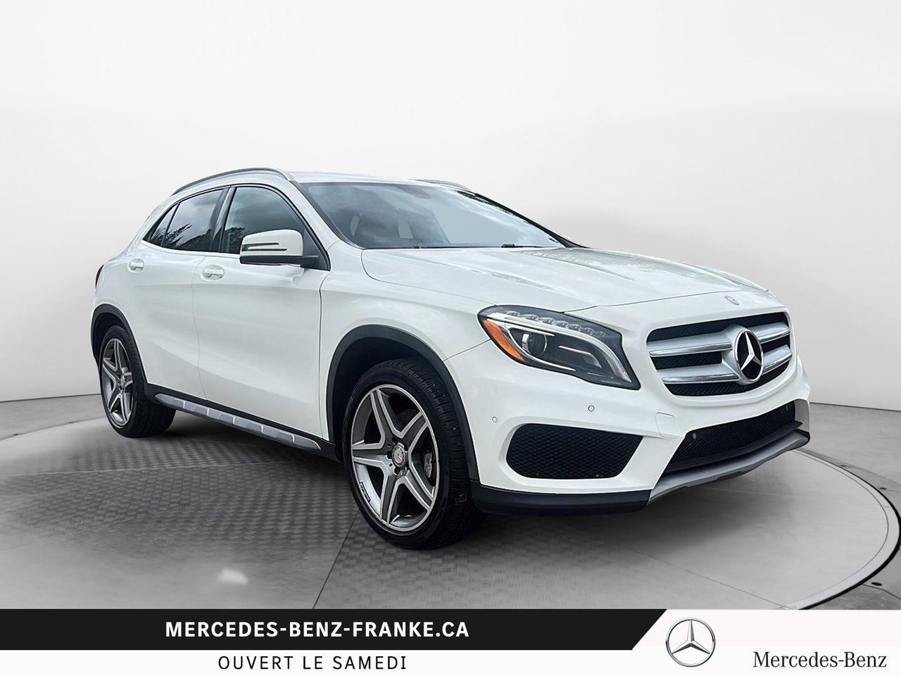White (Blanc calcite) 2015 Mercedes-Benz GLA 250 4MATIC SUV / Crossover All-Wheel Drive Automatic