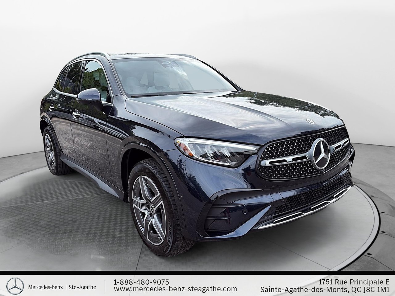 Blue (Bleu Nautique Métallisé) 2024 Mercedes-Benz GLC SUV / Crossover All-Wheel Drive Automatic
